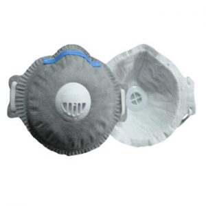 หน้ากากกรองเสริมคาร์บอน มีวาลว์ TG-191SV