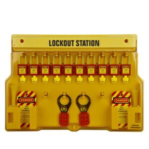 ตู้เก็บอุปกรณ์ Lockout Tagout แบบติดผนัง รุ่นใหญ่ จุได้ 20 กุญแจ