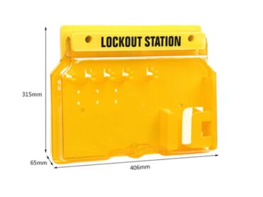 ตู้เก็บอุปกรณ์ Lockout Tagout แบบติดผนัง รุ่นปกติ จุได้ 10 กุญแจ ...