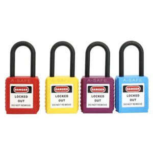 แม่กุญแจล็อค ก้านไนลอน ไม่เป็นสื่อนำไฟ รุ่น BD-G11-18