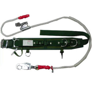 เข็มขัดกันตกปีนเสาไฟ แบบครึ่งตัว A-TAP +Lanyard