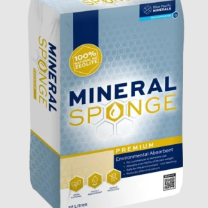 เม็ดแร่ฟองน้ำดูดซับน้ำมัน-ของเหลว แบบถุง 15กิโล รุ่น MS15 (Mineral Sponge)