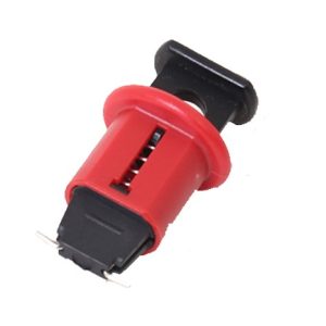 อุปกรณ์ล็อคเบรกเกอร์ Pin out standard 12 มม. Miniature Circuit Breaker Lockout LO-D01