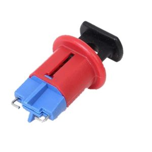 อุปกรณ์ล็อคเบรกเกอร์ Pin in standard 12 มม. (PIS) Miniature Circuit Breaker Lockout LO-D02