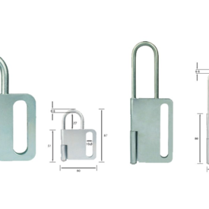 อุปกรณ์ล็อคผีเสื้อ ก้านสั้น-ก้านยาว Butterfly Lockout Hasp LO-K31 และ LO-K32