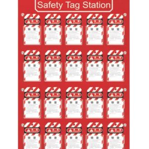 ชุดเก็บป้าย Lockout Tag: Safety Tag Station รุ่น BD-B51-4
